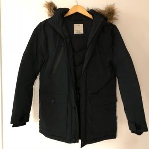 Faux Fur Parka Jacket